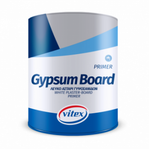 Gypsum board - weiße Penetration